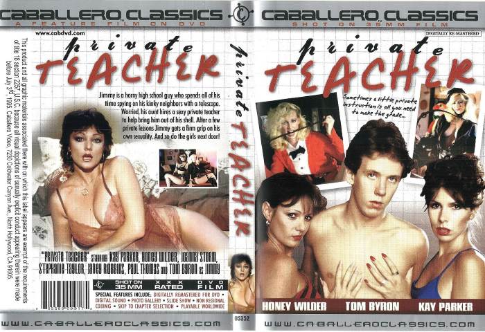 Private Teacher (1984) / Classic XXX, Robert McCallum II