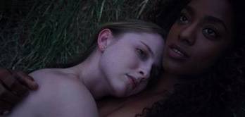 Interracial Mainstream Films - Interracial lesbian sex scene from movie