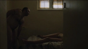 Sex scene with French actress Elisa Lasowski from film Hyena (2014) - img #4