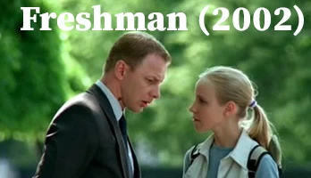 Pervokursnica (2002) / Freshman (2002) | Old teacher and blonde teen student