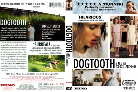 Dogtooth (2009) - Incest in dysfunctional family - full cover