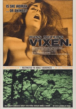 Vixen! (1968) - Incest in American drama film-poster