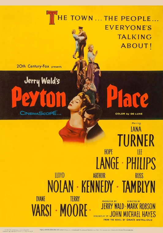 532px x 760px - Peyton Place (1957) - Incest Drama