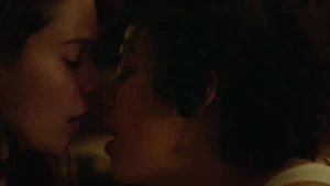 Nudes Alia Shawkat and Laia Costa in lesbians sex scene from Duck Butter (2018) - img #1