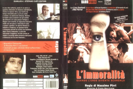 L'immoralità (1978) - Scandalous Italian film - full cover