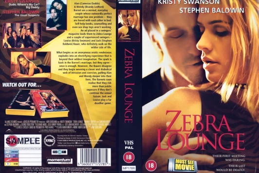 Zebra Lounge (2001) - Swingers couples sex - full cover