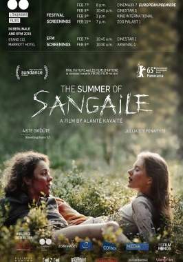 The Summer of Sangaile (2015)-poster