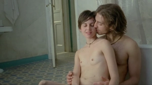 Laís Marques full nude breasts bush in explicit bathroom floor sex scene riding her lover from The Sign of the City 2007 Brazilian drama, passionate sex moment with Bruna Lombardi breasts scene - img #5