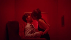 Carla Poquin naked butt visible in steamy shower sex scene with Vanessa Missé making out from Dear You Season 1 2025 HD - img #2