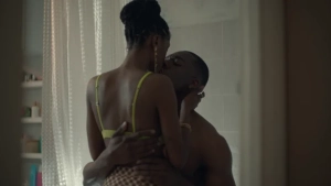 Carla Poquin naked butt visible in steamy shower sex scene with Vanessa Missé making out from Dear You Season 1 2025 HD - img #3