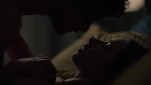Carla Poquin naked butt visible in steamy shower sex scene with Vanessa Missé making out from Dear You Season 1 2025 HD - img #5