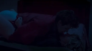 Cécile de France full nude breasts bush riding young man in passionate mature woman teenage boy sex scene from La Passagère 2022 French drama, intense age-gap erotic moment - img #2