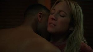 Malin Akerman Brittany Snow nude breasts lesbian sex scene screenshot The Hunting Wives S01 2025 HD - img #4