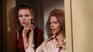 Brother and sister in forbidden incest sex scene with full breast nudity from Abigail Lesley Is Back in Town 1975 softcore drama, intimate taboo moment in small town setting - img #14