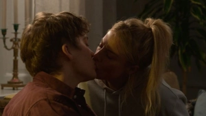 A married blonde MILF cheats on her husband with a young boy - img #3