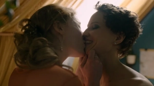  Dana Herfurth and Luna Jordan full nude breasts and sensual sex scene in Easy Girl Smalltown Girl 2025 - img #2