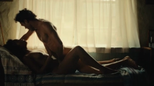 Nafessa Williams and Victoria Smurfit breasts and passionate sex scenes with Katherine Parkinson in Rivals Season 2 2026 - img #1