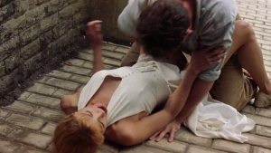 Natasha Richardson full topless breasts and rear nudity during intimate bathtub and sex scene in Asylum 2005, soft dramatic lighting, emotional and sensual atmosphere. - img #2