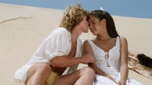 Phoebe Cates full topless breasts and rear nudity during iconic underwater skinny-dipping scene in Paradise 1982, - img #4