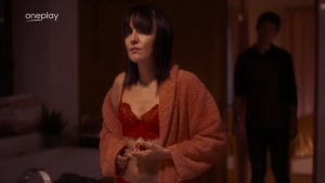 Tereza Voriskova in intimate bedroom scene in Tv series Monyová Season 1 (2026)