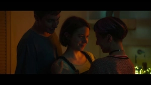 Threesome teens sex scene