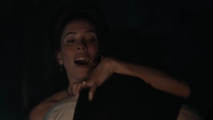 Rebecca Hall in a sex scene from Monster: The Lizzie Borden Story (2026)