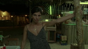Maribel Verdú and Diego Luna and Gael García Bernal in a car, scene from Y Tu Mamá También (2001) - img #13