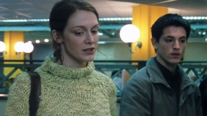 Sarah Pratt and Gilles Guillain, scene from Brief Crossing (2001)
