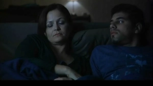 Dirty talk and kissing with mother / Israeli incest / Through Glass (2007) - img #3