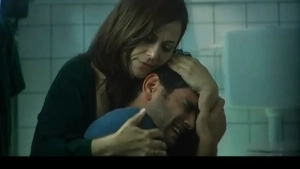 Dirty talk and kissing with mother / Israeli incest / Through Glass (2007) - img #6