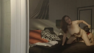 Yda Manzano nude in Dirty Ice Cream (2024, Vivamax) — in an oral sex scene in a bedroom